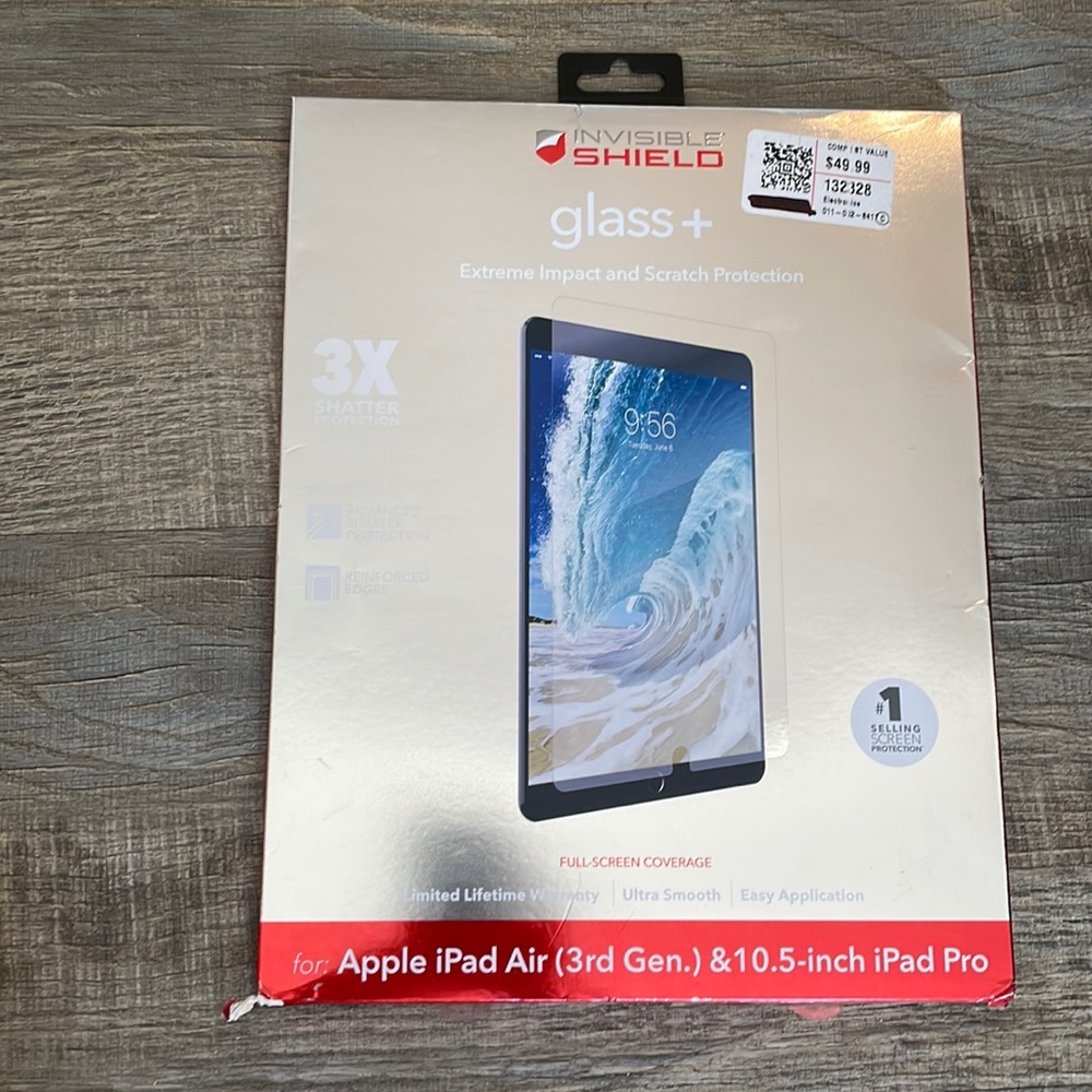 Invisible Shield Glass iPad Screen Protector